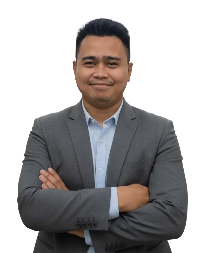 Rj Justice Dumadag, SEO specialist, welcoming visitors to his professional home in digital marketing and online growth