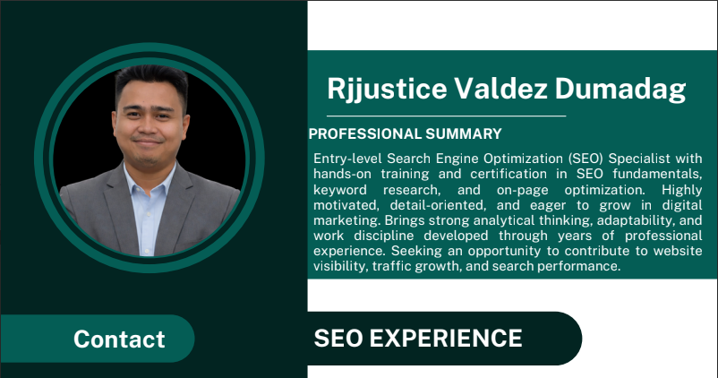 Work With me Rjjustice Dumadag